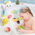 Bath Toy Bathtub Toy With Shower And Floating Squirting Toys, Fishing Game For Toddles And Babies