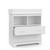 Drawer Changing Table Dresser (white) – Nursery Dresser Organizer With Changing Table Topper, Chest Of Drawers For Bedroom With 2 Drawers, Universal Design