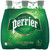 Perrier Sparkling Water, 101.4 Fl Oz, 6 Pack Plastic Water Bottles