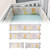 Vkekieo Crib Bed Fence Soft Bag Stitching Bed Bed Surround Breathable Cotton Anti-collision Baby Bed Surround Kit