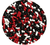 Sprinkle Deco® Red White Black Cake Pop Cookie Cupcake Cakes Semi-sweet Edible Confetti Decorations Sprinkles Desert Jimmies Toppers