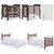 Dream On Me Piper 4-in-1 Convertible Mini Crib, Espresso