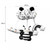 Baby Mobile Plush Toys, High Contrast Black & White For Girls Boys 0-24 Months Infant Newborn Portable Cot Mobile Decor Hanging Rotating Plush Toys