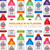 Gatorade G Zero Sugar Fruit Punch Thirst Quencher Sports Drink 20 Oz, 8 Pack Bottles