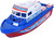 Pool Warship Toy Boat Bath Toys - Children’s Toy Boat，warship Cruise Toy In Bath Tub, Gift For Kids Pool Toy (red)