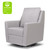Davinci Nova Pillowback Swivel Glider In Misty Grey