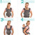Infantino Flip 4-in-1 Convertible Baby Carrier, Gray, 4-ways To Carry, 8-32lbs