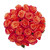 Orange Roses - 50 Cm - Fresh Cut Flowers- 50 Stems - By Bloomingmore