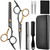 Butory Hair Cutting Scissors Set Stainless Steel Haircut Scissors With Haircut Scissor,thinning Scissor,comb,clip,shears Barber Scissors Kit For Home Salon