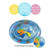 Tureclos Kids Inflatable Water Mat Infants Toddlers Summer Round Cushion Children Water Pad Funny Toy