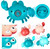 Bath Toys, Clockwork Swimming Crab Baby Bath Toys, Suitable For 1-5 Years Old Boys And Girls Gift Toys-1-3 Years Old Children, 3-4 Years Old, 6-12 Months, Multi-color Optional 4-piece Set