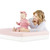 Dream On Me Pure Zen 2 In 1 Infant Crib And Toddler Bed Mattress, White And Pink | Greenguard Gold And Jpma Certified | Copper-infused Toddler Layer | Removable Cover | Cooler Sleep Surface