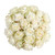 "painted Joy Confetti" Roses - 50 Cm - Fresh Cut Flowers - 50 Stems - White Roses - By Bloomingmore