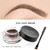 Handaiyan Waterproof Dyed Eyebrow Cream Multi-eyeliner Cream Does Not Fade 1# Colored Eyebrow Cream Long Lasting Portable Waterproof Dyeing Eyebrow Cream For Coloring Eyebrow Natural Look