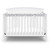 American Baby Company 1 Pack Heavenly Soft Narrow Reversible Crib Rail Cover For Long Rail, 3d Cloud/grey, For Rails Measuring Up To 4" Folded