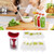 Puree Squeezer, Portable Baby Food Processor Freezeable Baby Food Maker  For Restaurant For Home For Kitchen Red