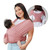 Bcooss Baby Wrap Carrier For Newborn Stretchy Front And Hip Baby Sling Perfect For Infant To 35 Lbs Toddlers Pink