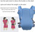 Multifunction Baby Carrier, Backpacks, Ergonomic Soft Breathable Infant Carry,adjustable Safe Baby Carrier Comfortable For All Season Newborn, Infant Toddler