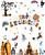 Ccinee 146 Pcs Halloween Window Clings Decals For Window Glass Decorations Halloween Glass Decals For Party Decorations