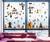 Ccinee 146 Pcs Halloween Window Clings Decals For Window Glass Decorations Halloween Glass Decals For Party Decorations