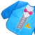 Baby Bib Toddler Bib Infant Long Sleeve Waterproof Bib Infant Toddler Long Sleeve Feeding Bib Full Coverage Apron Bib Smock Bib Fit For 2-5 Years, Blue - By Viemira