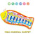 Buodes Rc Car Battery Multi-function Music Blanket Children's Musical Game Carpet Crawling Mat