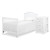 Davinci Charlie 4-in-1 Convertible Mini Crib & Changer In White