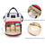 Mommy Bag, Large Diaper Backpack, Multifunction Water Repellent Travel Nappy Bag, Durable Strapes, For Mommy Baby Care Neat & Clean, Gift For Mother（ A Bag）