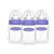 Lansinoh Baby Bottles For Breastfeeding Babies, 5 Ounces, 3 Count