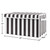 Paris Striped Storage Fabric Toy Box By Sweet Jojo Designs