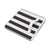 Paris Striped Storage Fabric Toy Box By Sweet Jojo Designs