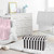 Paris Striped Storage Fabric Toy Box By Sweet Jojo Designs