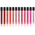Shany The Wanted Ones - 12 Piece Lip Gloss Set With Aloe Vera And Vitamin E