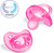 Chicco Physioforma Silicone One-piece Orthodontic Pacifier 0-6m Pink 2pk