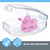 Chicco Physioforma Silicone One-piece Orthodontic Pacifier 0-6m Pink 2pk
