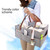 Foldable Felt Storage Bag Baby Diaper Caddy Organizer Car Travel Bag Nursery Basket