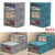 3pcs Non-woven Dust Proof Foldable Wardrobe Storage Box Home Moisture Proof Beddings Quilt Clothes Organizer Bag