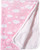 Spasilk Velboa Fleece Blanket With Thick Stitch Trim Accessory For Crib And Stroller, Pink Clouds
