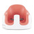 Bumbo Baby Infant Toddler Soft Foam Multi Seat With Tray And Buckle Straps And Buckle Straps, Coral