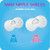 Mam Breastfeeding Nipple Shields With Sterilizing Storage Case, Size 2 Regular 23mm, 2-count
