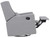 Suite Bebe Pronto Fabric Recliner, Gray