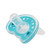 Ymh Newborn Infant Baby Soft Silicone Dummy Pacifier Flat Round Head Soother Nipple