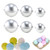 6pcs Diy Bath Bomb Mold Sphere Round Ball Molds Tool Supplies