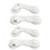 4 Pieces Baby Children Locks Cabinet Door Drawer Closet Closures Latch Safe, 38x98mm