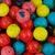 25 Mm 1” Berry Mix Gumballs 2.5 Lb Assorted Flavors - Bubble Gum Balls Machines Refill In Bulk For Kids - 140 Pcs