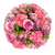 Tickled Pink By Arabella Bouquets (fresh-cut Flowers Foam Arrangement, Pink)