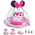 Bright Starts Disney Baby Minnie Mouse Garden Fun Activity Gym Play Mat With Melodies, Ages Newborn +