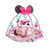 Bright Starts Disney Baby Minnie Mouse Garden Fun Activity Gym Play Mat With Melodies, Ages Newborn +