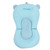 Baby Bath Pad, Quick Drainage Protecting Head Newborn Sink Bather  For Bathroom For Home Light Blue