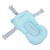 Baby Bath Pad, Quick Drainage Protecting Head Newborn Sink Bather  For Bathroom For Home Light Blue